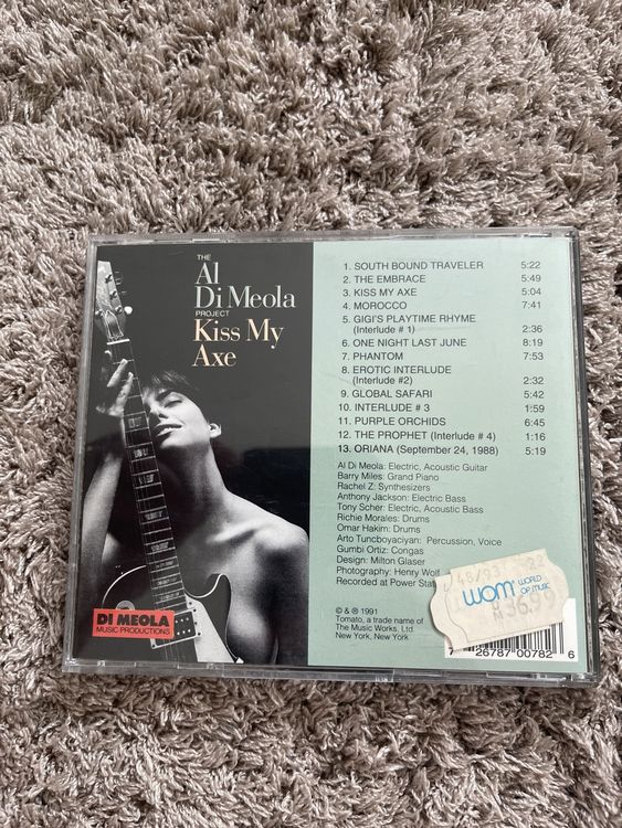 Al Di Meola Project - Kiss My Axe - CD - Top Zustand! (Gebraucht) in ...