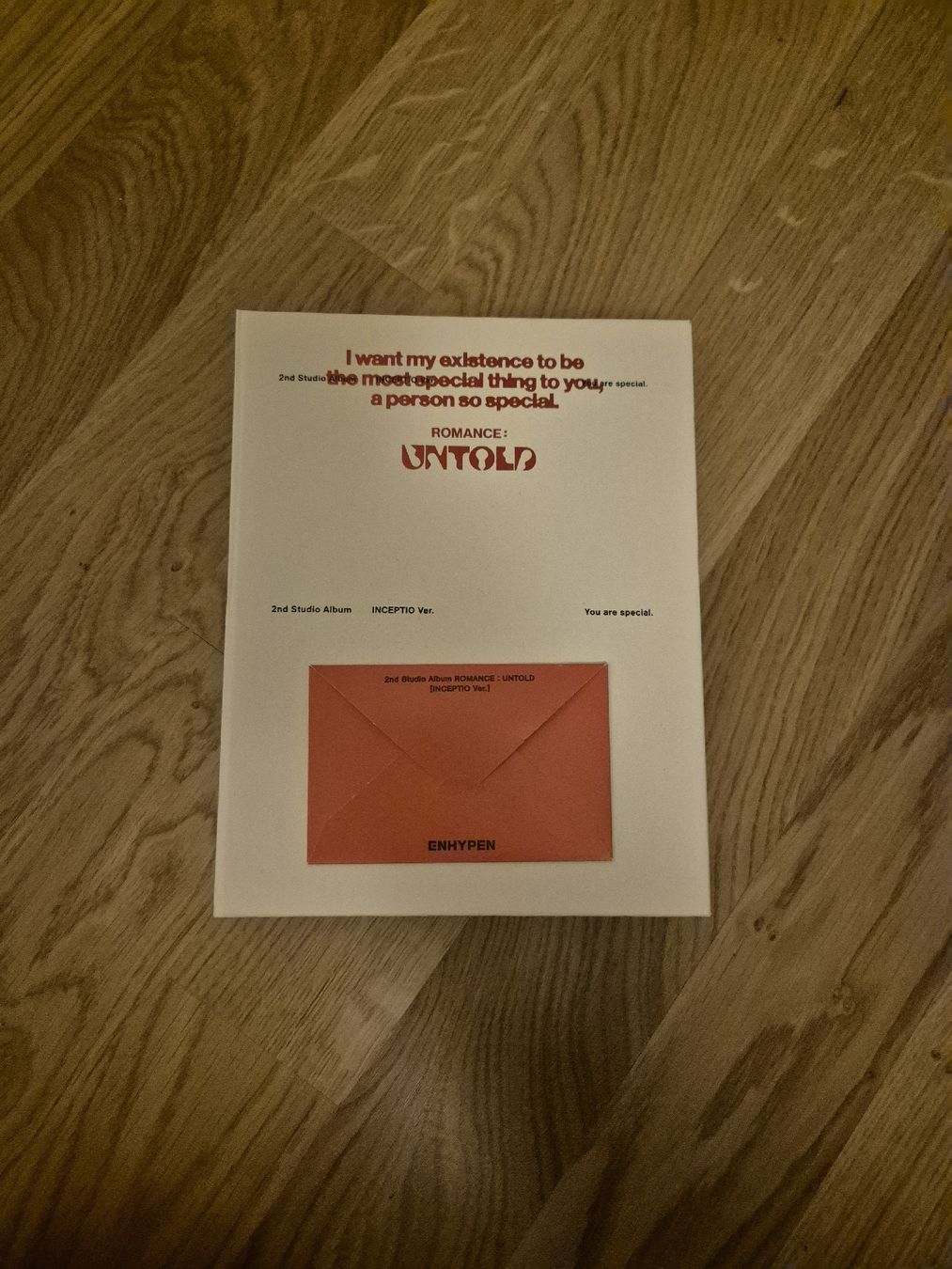 CD: Enhypen - ROMANCE : UNTOLD - INCEPTION Ver. – Usato da Bern venduto da nin_9zt2 1