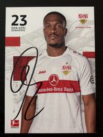 Zagadou Autogrammkarte VFB Stuttgart - Selten! Signiert