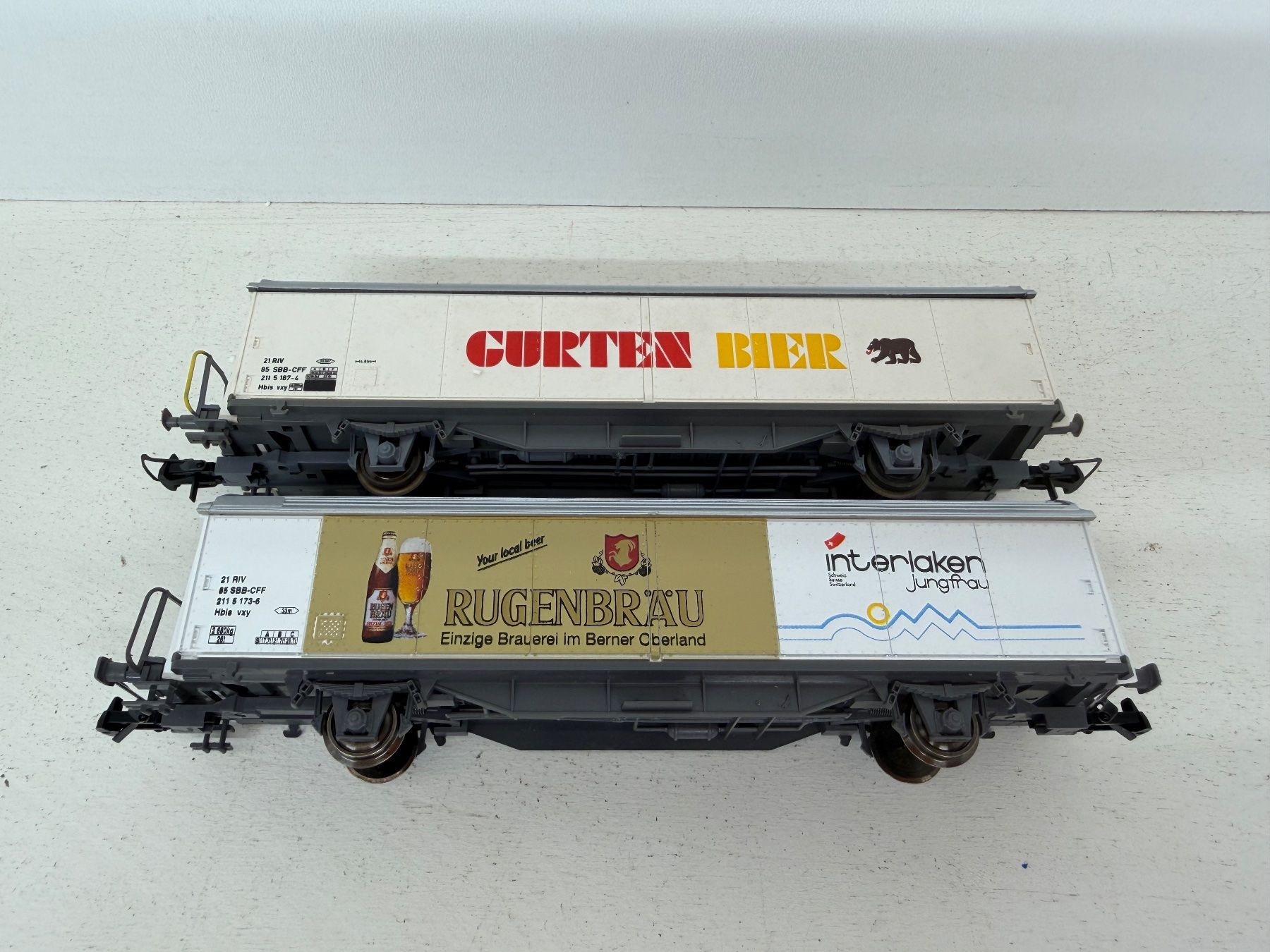 Roco Trains électriques: Roco Güterwagen Bier / SBB / Gurten Bier – D'occasion à Büsserach par ModellbahnDepot 2