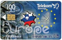 Telefonkarte Slowenien Chip-275 Slowenien in der EU