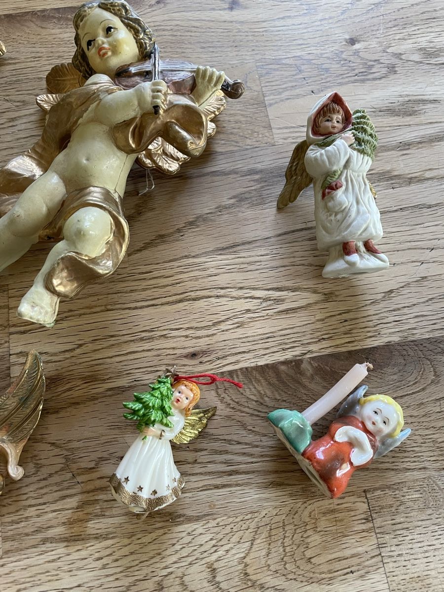 Statuette: 9 Engelfiguren 1 davon Goebel – Usato da Flawil venduto da Naphtali 2