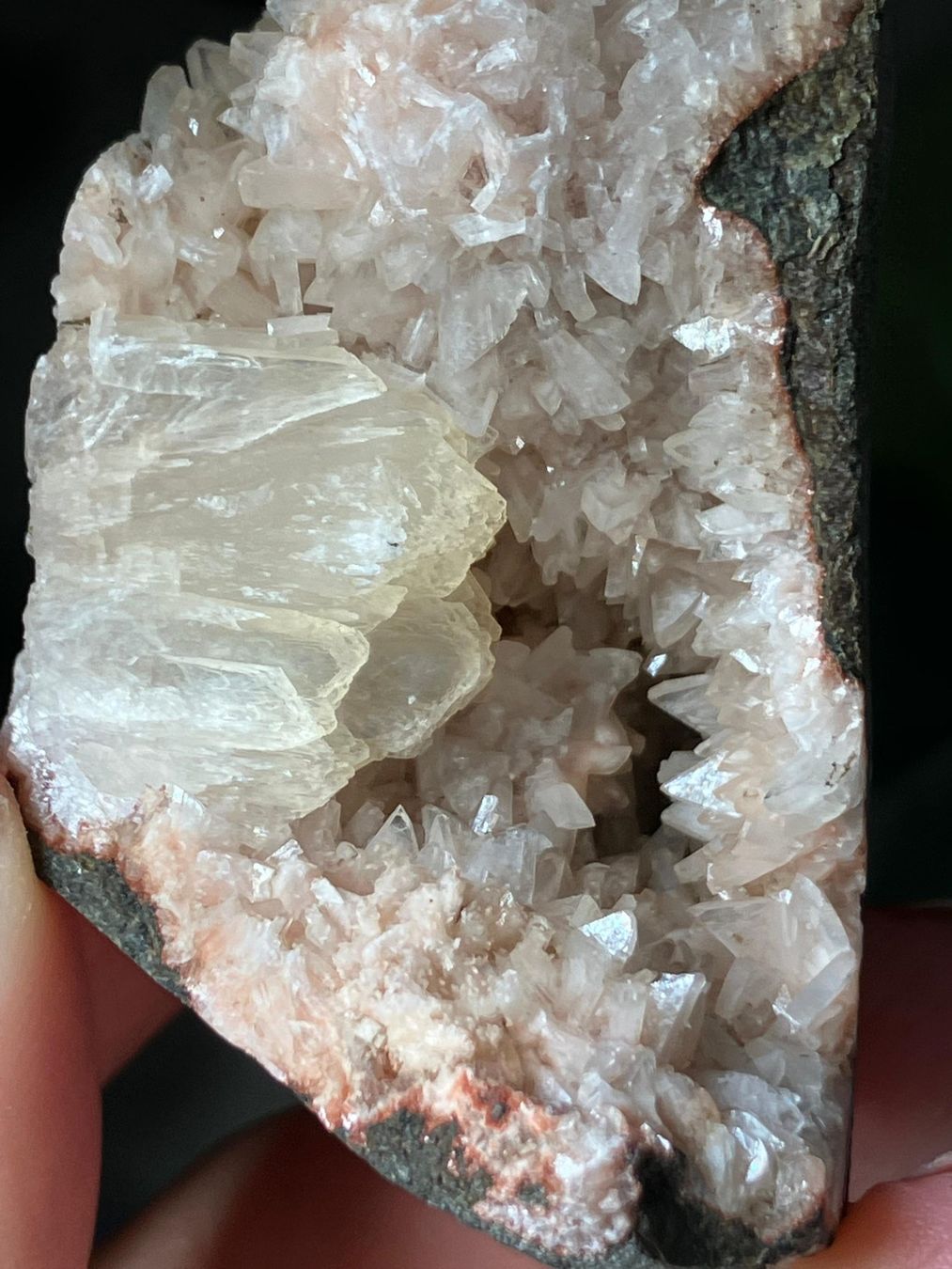 Edelsteine: Pink Heulandit mit Stilbit-Geode – Neu (gemäss Beschreibung) aus Neuheim von m.hald 6