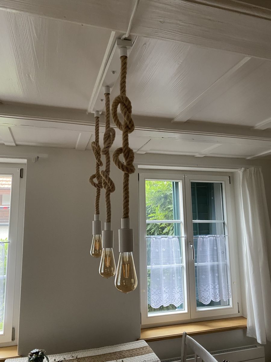 Kronleuchter & Deckenlampen: Hängelampe / Esstischlampe – Gebraucht aus Madiswil von Blumen3 1