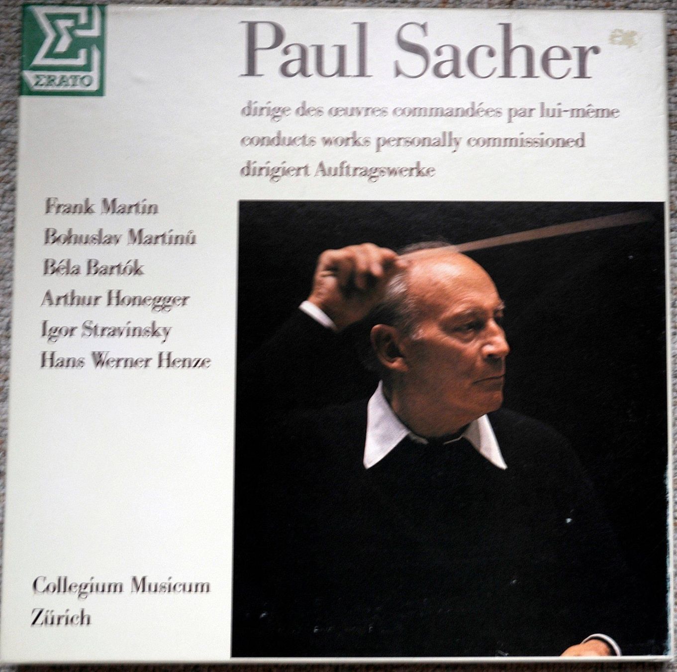 Paul Sacher Dirigiert BARTOK STRAVINSKY HONEGGER - BOX 3 LP (Neu (gemäss  Beschreibung)) in Unterseen für CHF 24.9 – mit Lieferung auf Ricardo kaufen