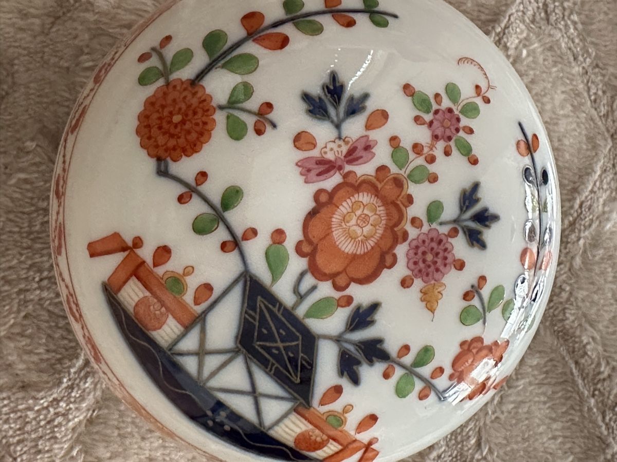 Zuccheriere: Meissen Tischenmuster Deckeldose – Usato da Herbriggen venduto da Sehrazade 6