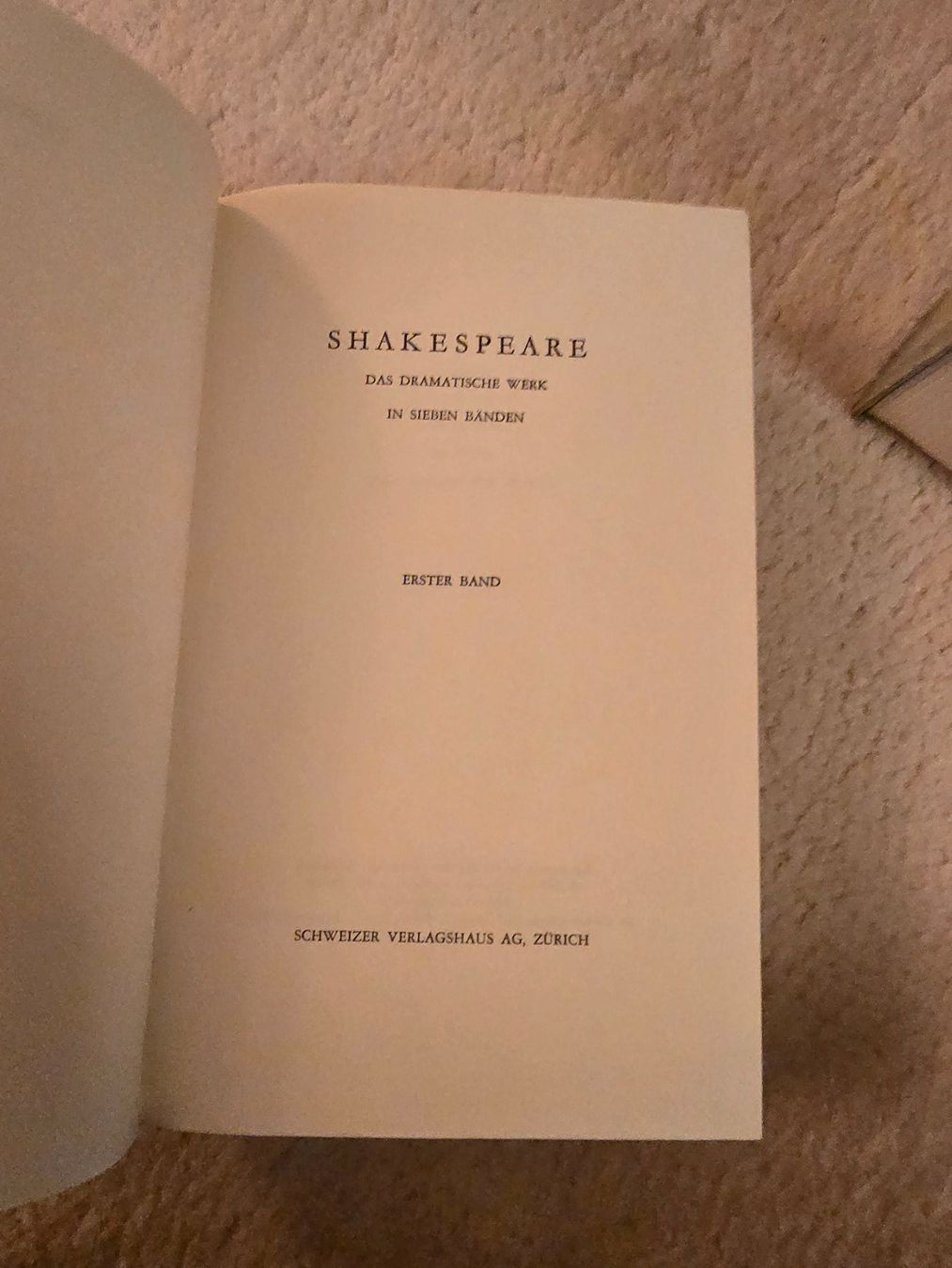 Livres: Shakespeares, Sammlung, 7 Bände – D'occasion à Zürich par ismy22 2