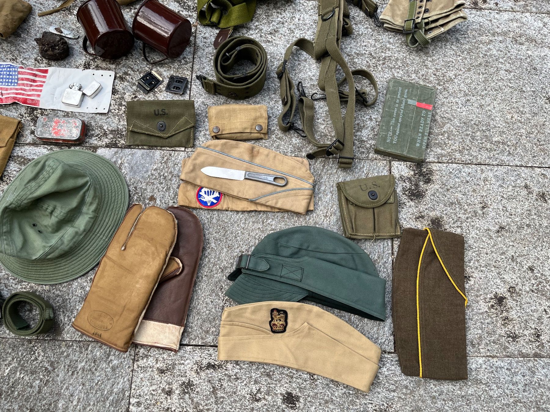 US Army Uniformes: Lot US Army WW2 – D'occasion à Bottmingen par Puffsack 2