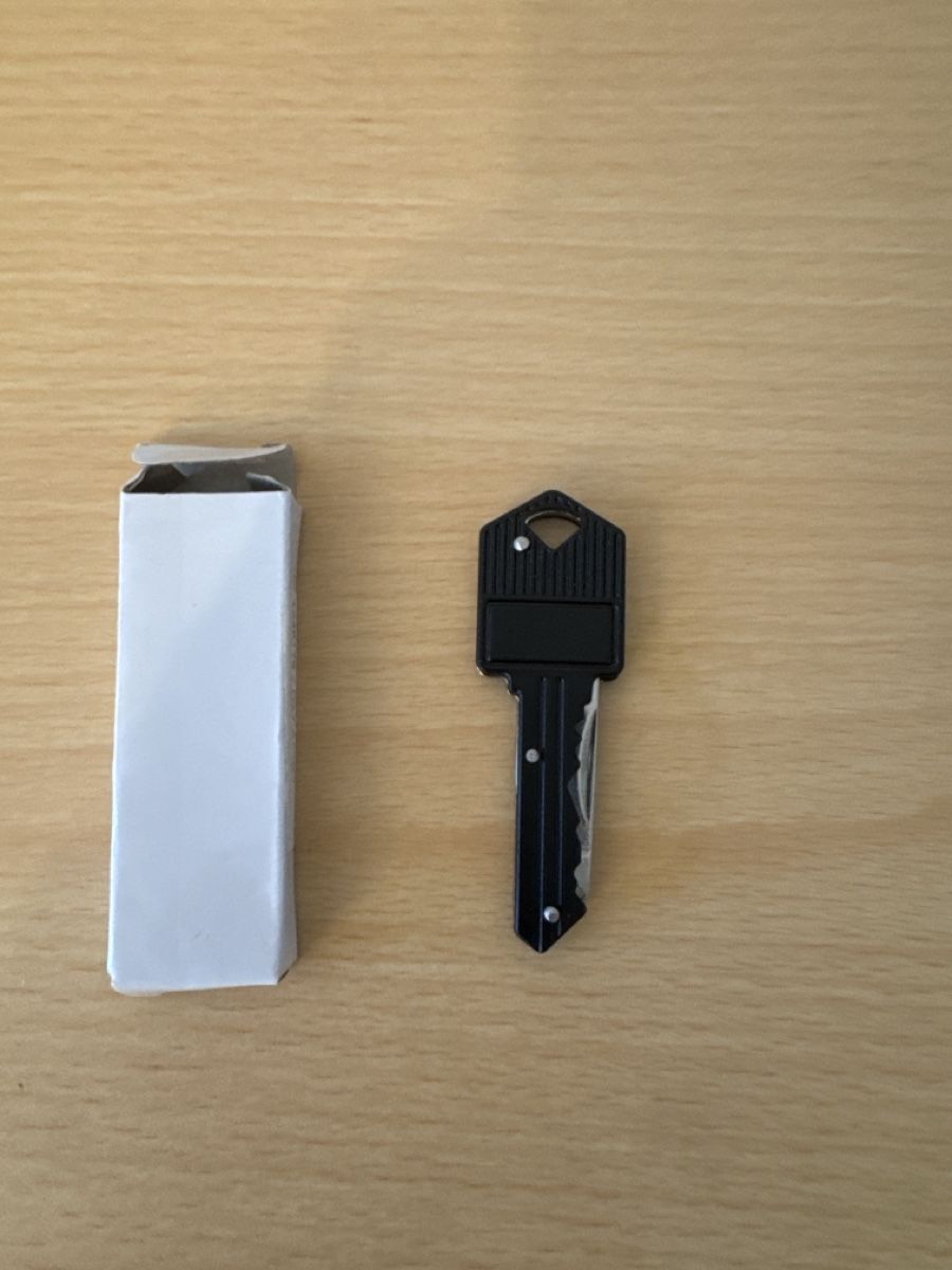 Coltelli tascabile: Schlüssel Taschenmesser Mini Schwarz – Nuovo (secondo la descrizione) da Au/Zh venduto da BuwBuw94