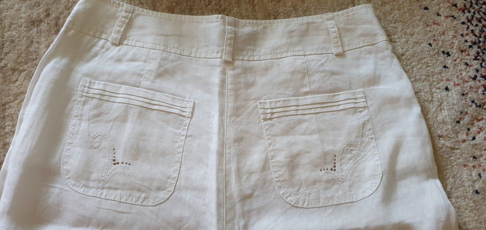 Gerry Weber Pantaloni: Gerry Weber Leinenhose, Grösse 38 – Nuovo (secondo la descrizione) da Unterentfelden venduto da LookoutMt 5