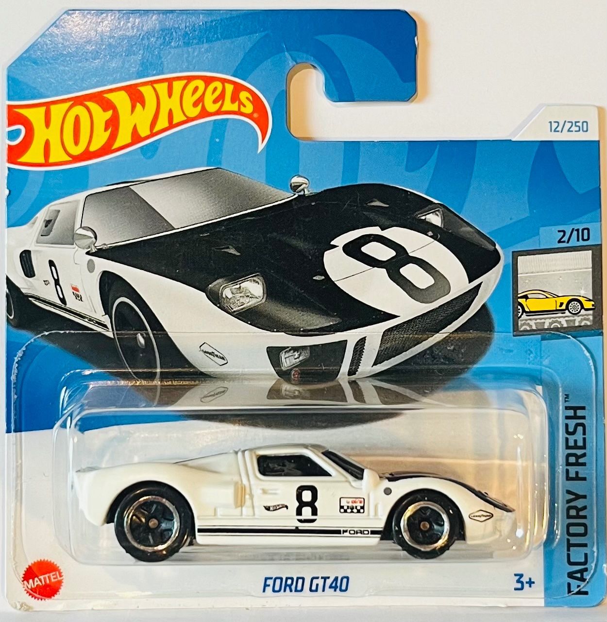 Hot Wheels Modellini d'auto: Hot Wheels - Ford GT40 – Nuovo e nell'imballaggio originale da Brittnau venduto da tor129