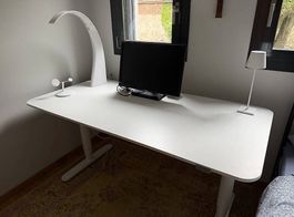 Scrivania con regolazione elettrica