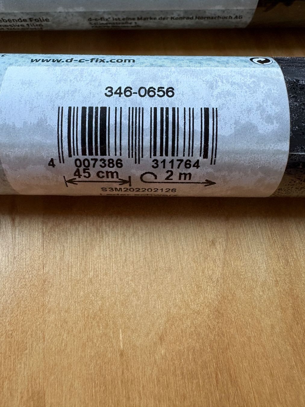 Altro in Decorazioni & Accessori: Selbstklebende Folie schwarz d-c-fix – Usato da Auenstein venduto da 5222 3
