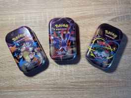 3 Mini Tin Pokémon Mega Heroes EN neuves scellées
