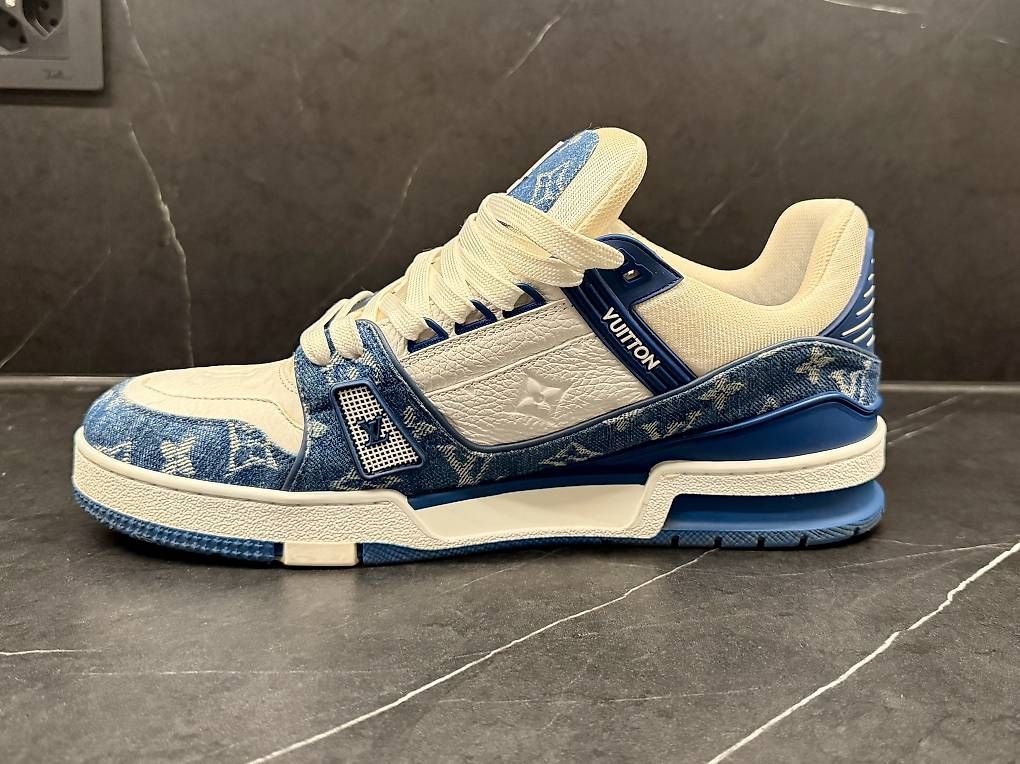 Scarpe da uomo: Louis Vuitton LV Trainer Sneaker  Blau – Usato da Buchs SG venduto da Sandro_bier 3