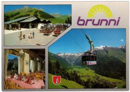 Engelberg - 3 Bild AK Brunni