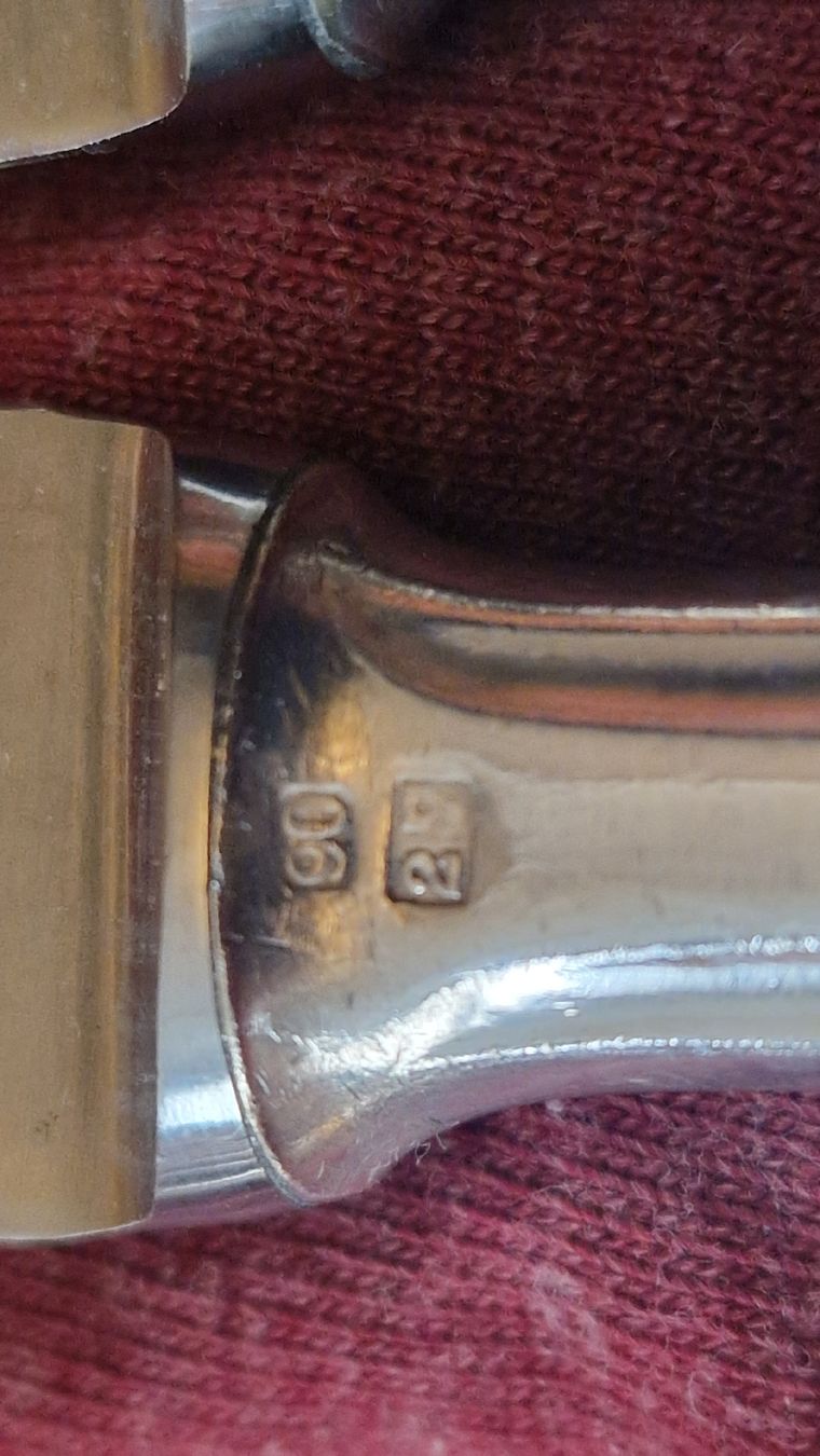 Bestecksets: 6 Messer.  6 Gabeln.  Versilbert.  – Gebraucht aus Wetzikon ZH von Oldieslover 2