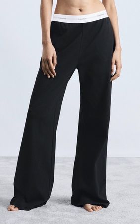 Calvin Klein Sleepwear Logo Cotton trousers NWT