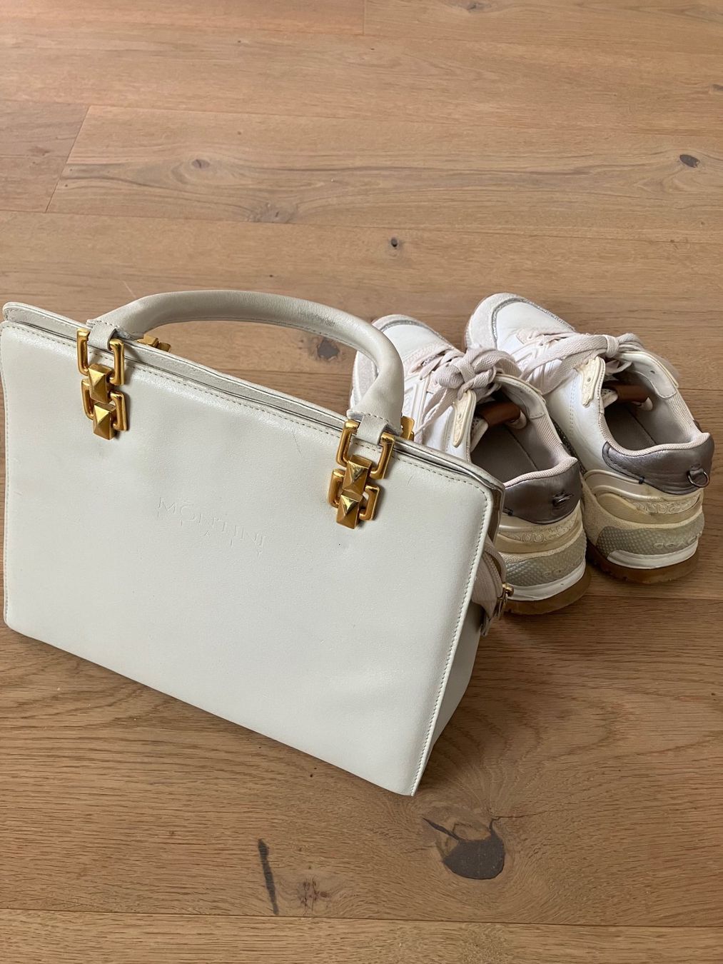 Borse da donna: Echtleder  Handtasche – Creme – Usato da Baar venduto da leo_j8vl