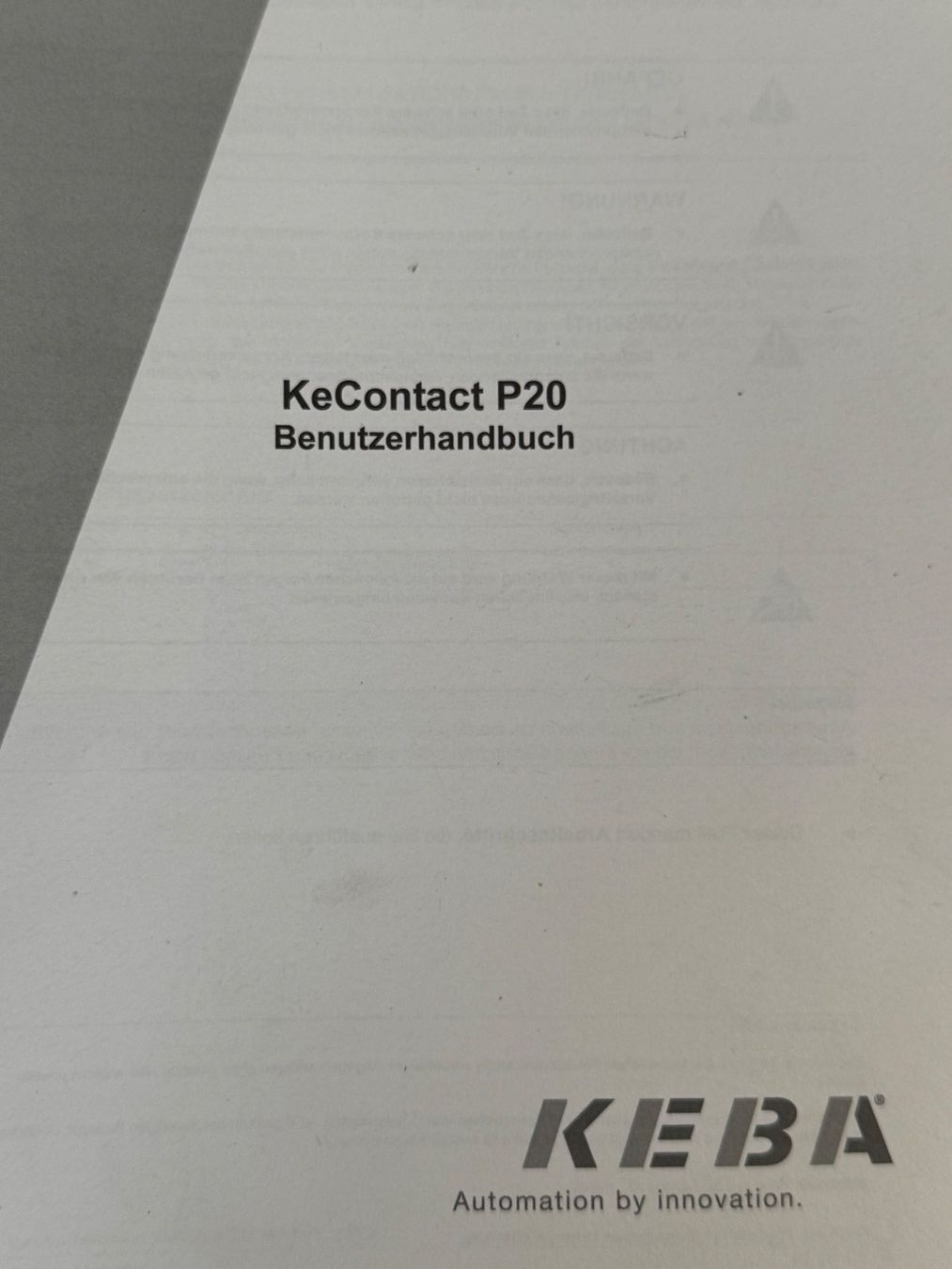 Chargeurs de batterie: KEBA Wallbox P20 – D'occasion à Meisterschwanden par Nanook97 2