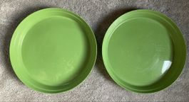 2 grandes soucoupes pour pots de fleurs