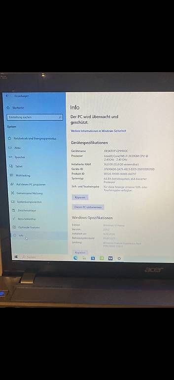 Acer Notebook: Acer Laptop VA70 – Usato da Dietikon venduto da Leonit_zh 2