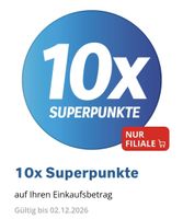 Coop 10x Superpunkte / 3mal einlösbar / Gültig bis 02.12.26