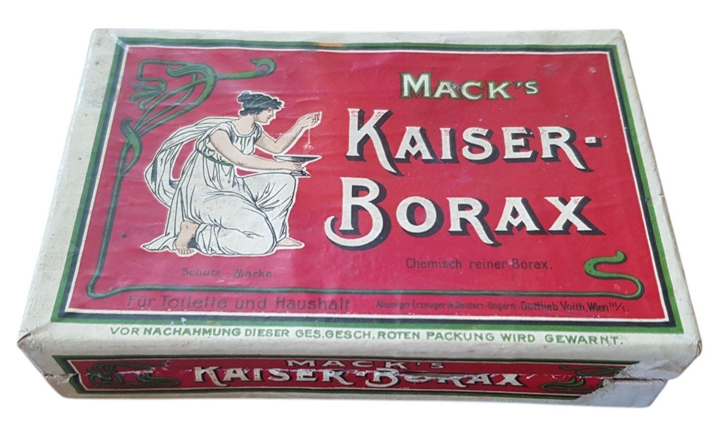 Dosen: Dose Jugendstil Kaiser Borax – Gebraucht aus Mörschwil von antiksalon
