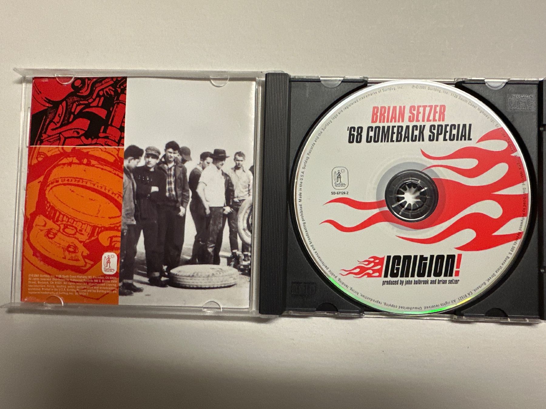 CD: Brian Setzer, '68 Comeback Special - Ignition! (Vergriffen) – Usato da Wabern venduto da fri_t6kq 2