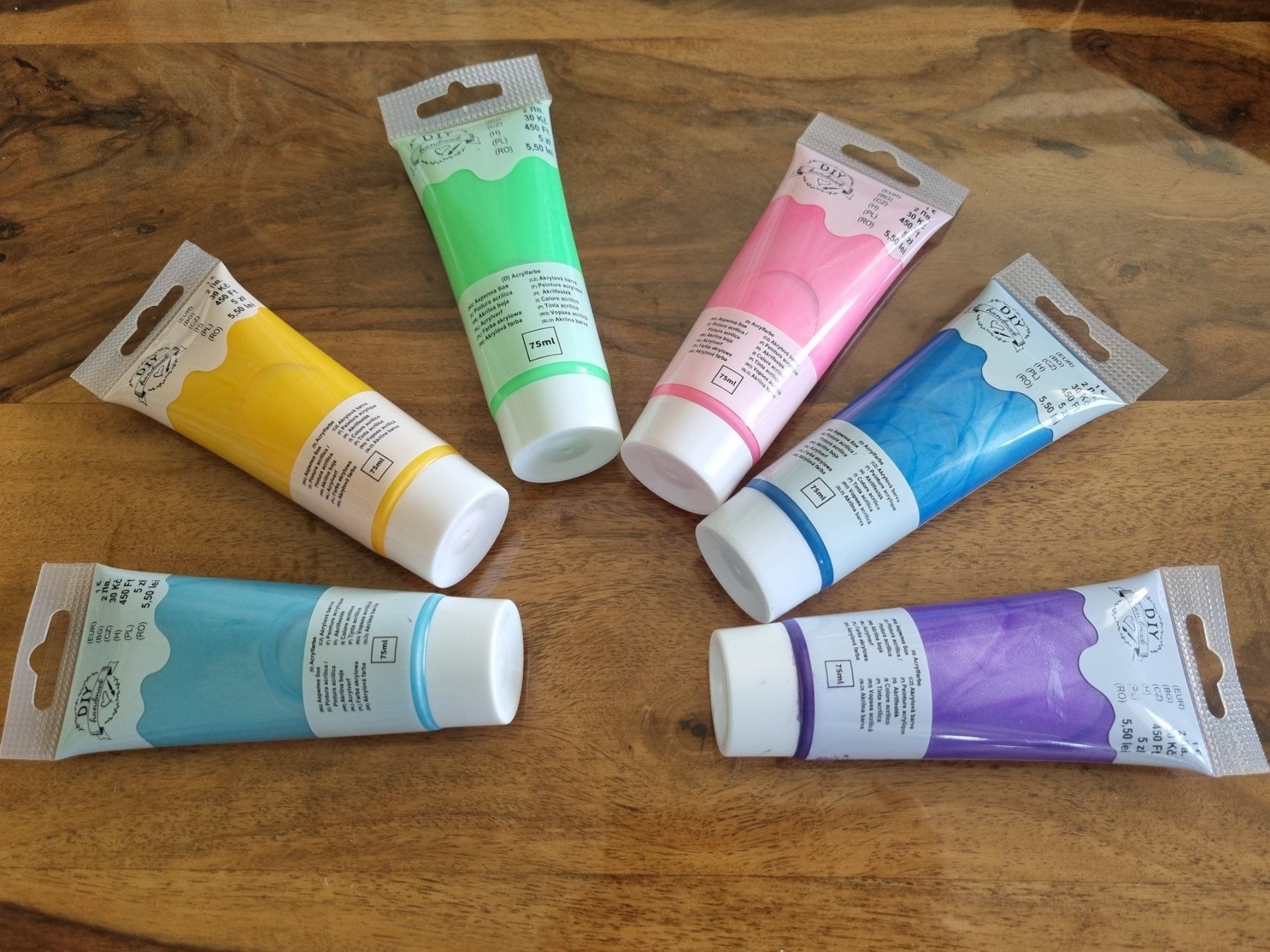 Colori: Acryl Farben Malen Set fast NEU – Usato da Beckenried venduto da lou_two