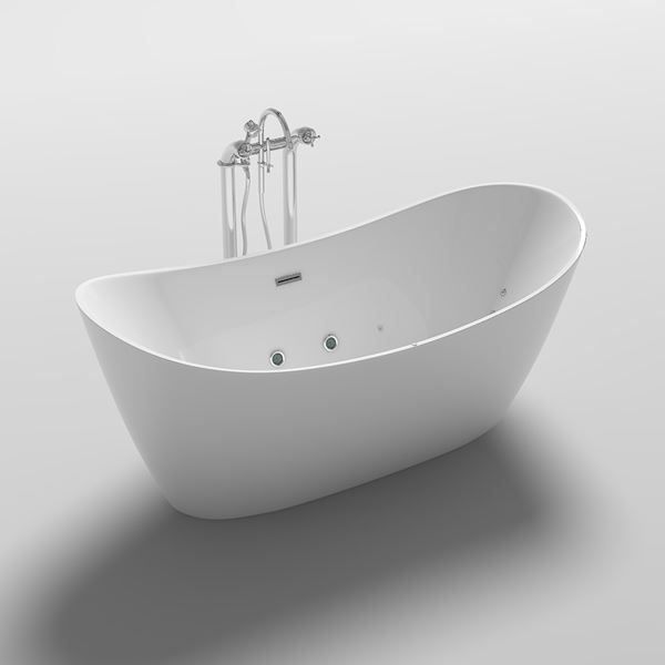 Vasche da bagno: 11823 - ARBON PLUS - Freistehende Badewanne Whirlpool – Nuovo e nell'imballaggio originale da Wallenwil venduto da toesstal-vertrieb 3