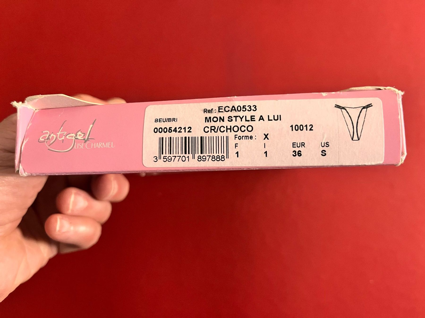 Lise Charmel Sonstige Unterwäsche: ANTIGEL LISE CHARMEL, String, Grösse 36, Farbe Braun – Neu und originalverpackt aus Rudolfstetten von gst_g7xl 6