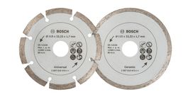 2 Diamant-Trennscheiben Bosch Fliesen Beton 125mm NEU