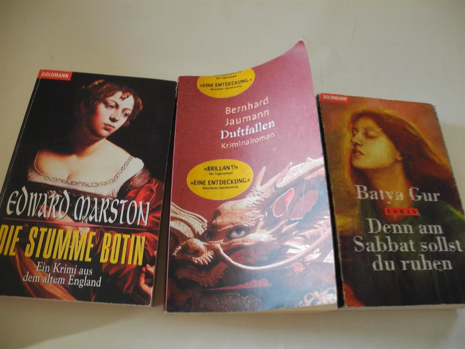 Libri: 6 Bücher, Kellermann, Marinina, Jaumann,Marston,  Nr. n70 – Usato da Kottwil venduto da Crazyrolf 3