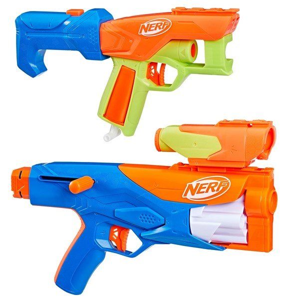 Nerf Giocattoli: Nerf N Series Gear Up Pack 3 Blaster – Nuovo e nell'imballaggio originale da Oensingen venduto da Liquidations-Shop 1