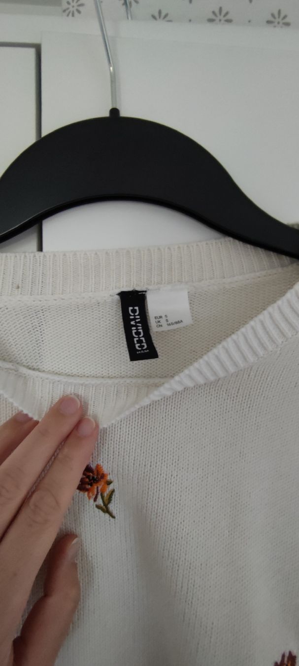 H&M Maglioni & Felpe: Weisser Pullover von H&M in Grösse S – Usato da Wabern venduto da Julia_Sophie_ 1