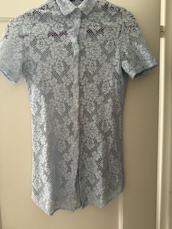 Burberry Prorsum Spitzenbluse Gr. 34