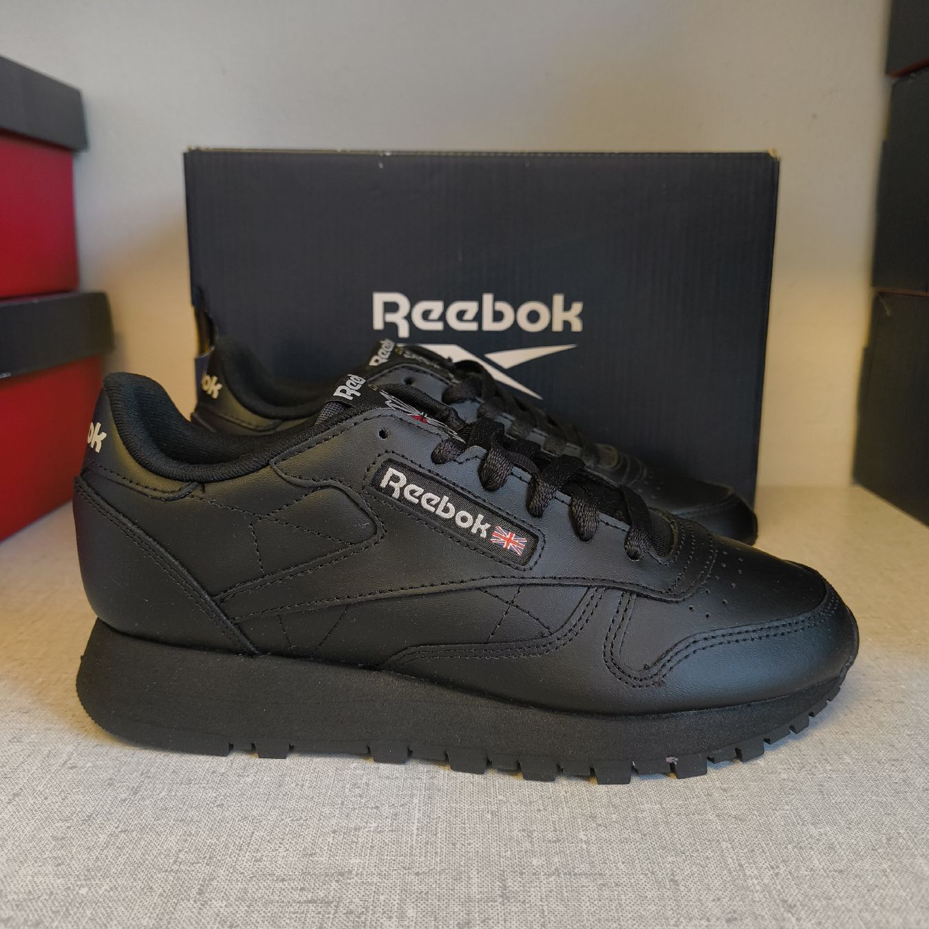 Reebok Scarpe da donna: Reebok Classic Leather, Grösse US  5 EURO 36 – Nuovo e nell'imballaggio originale da Uitikon Waldegg venduto da PJLS1