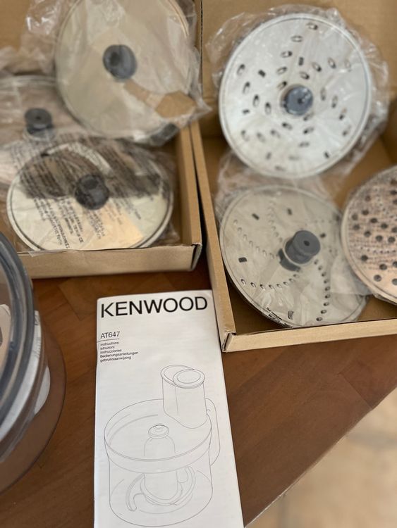 Lama Disco 2 Per Tritare E Grattugiare Fine – Kenwood AT647 / KAH647 Per Robot Chef - Foto 2