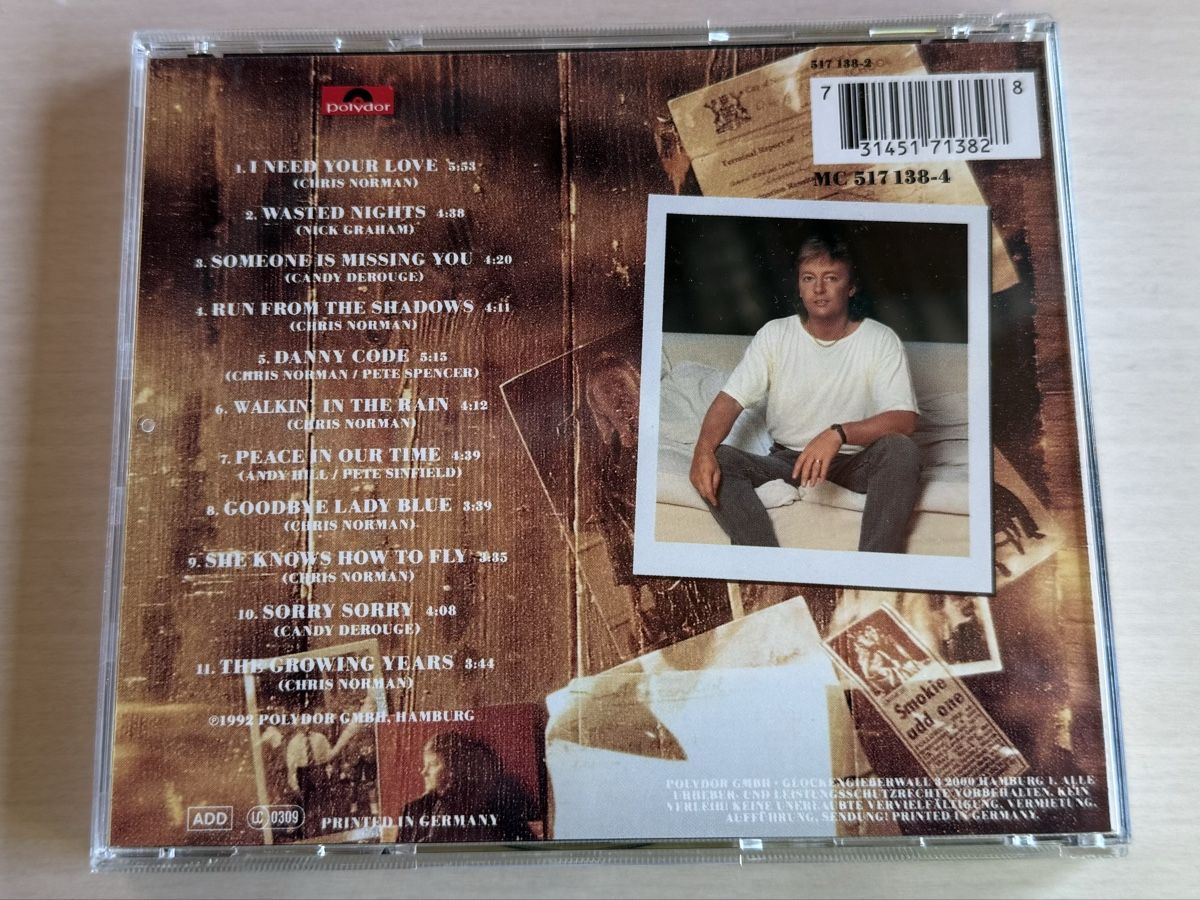 CDs: Chris Norman - The Growing Years - CD – Gebraucht aus Oberried Brienz von Chyara 1