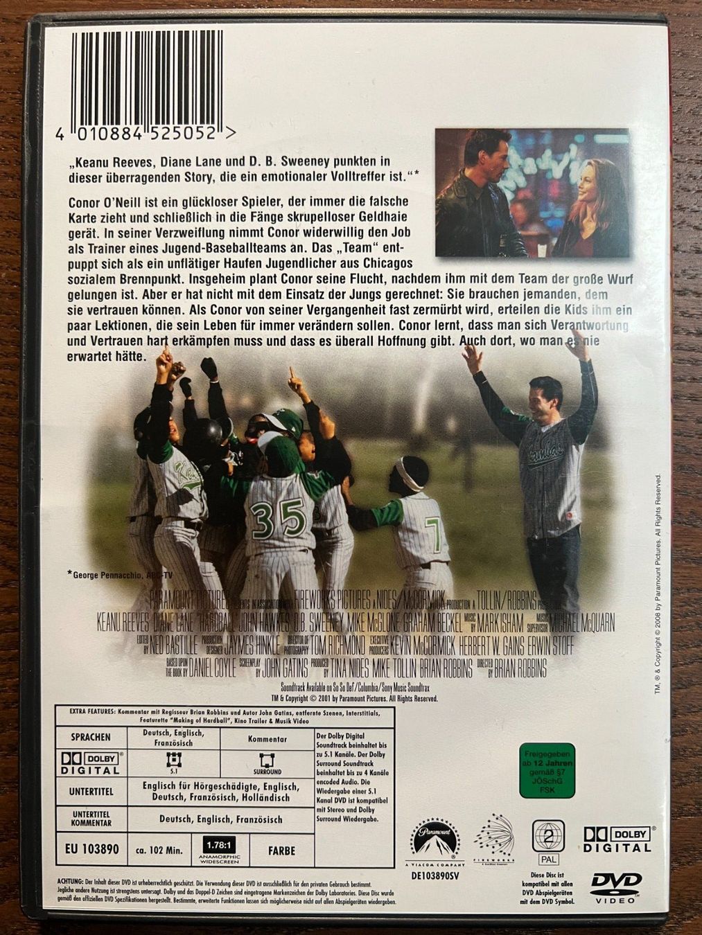 Tutti i DVDs: Hardball – Usato da Zürich venduto da FilmFreunde 1