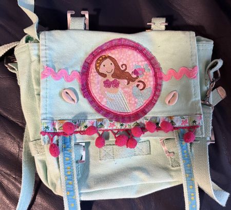 Kindergarten Tasche Canvas Meerjungfrau