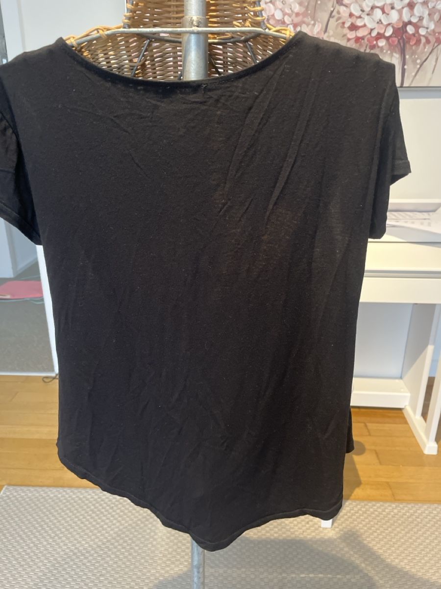 T-shirt: Shirt mit Strassmuster, Avant Premiere, S – Usato da Solothurn venduto da Bobesch08 4