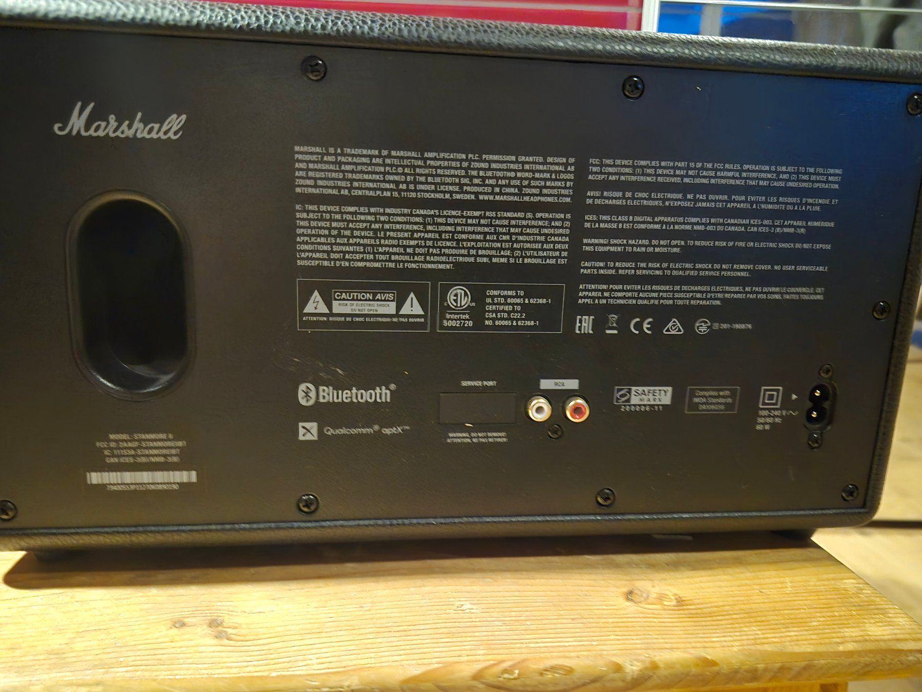 Marshall Lautsprecher: Marshal Stanmor II Bluetooth Boxe – Gebraucht aus Attinghausen von unikat76 1