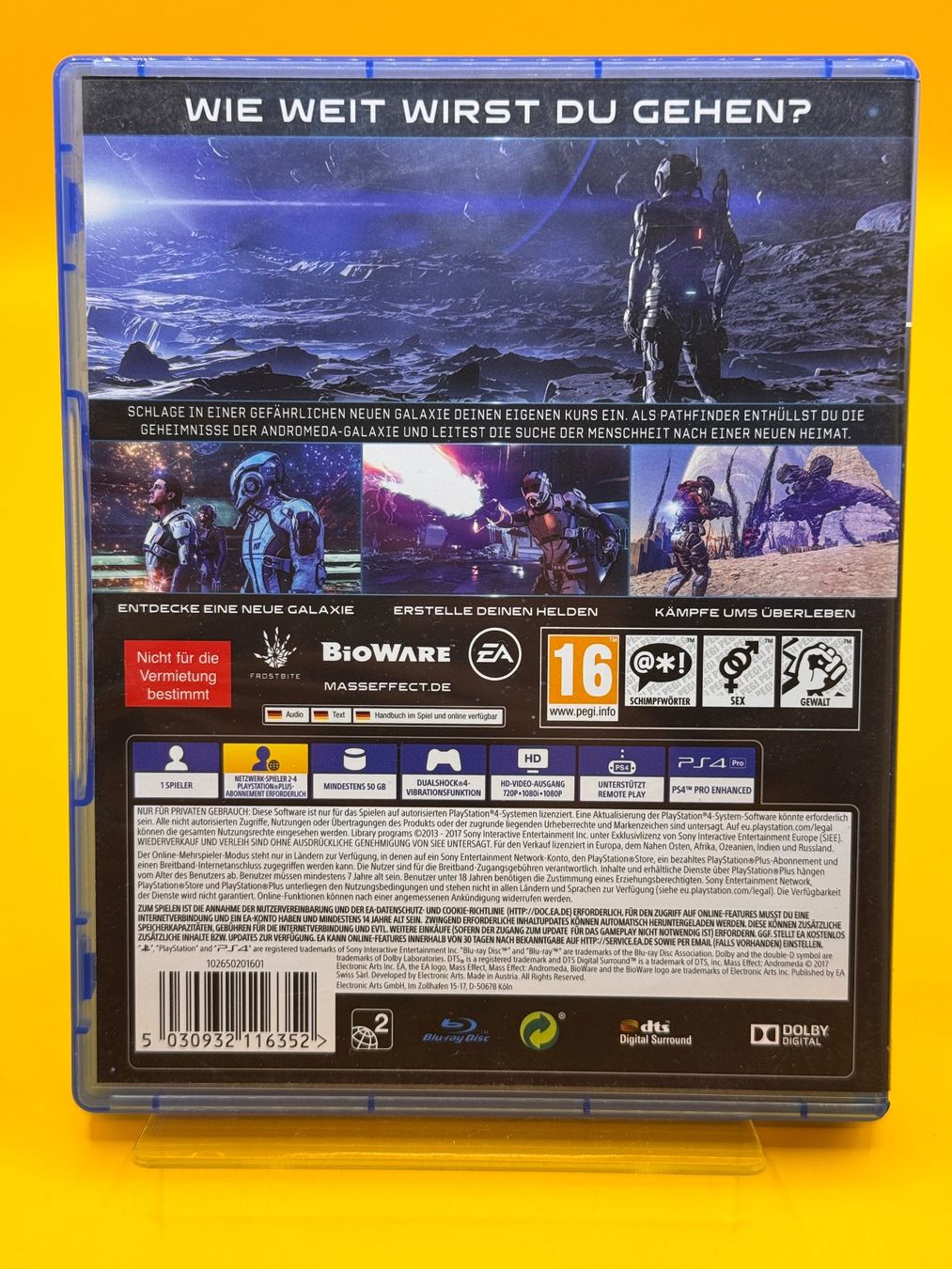 Sony Giochi: Mass Effect Andromeda PS4 - Action Spiel! – Usato da Oberwil b. Zug venduto da silver2024 1