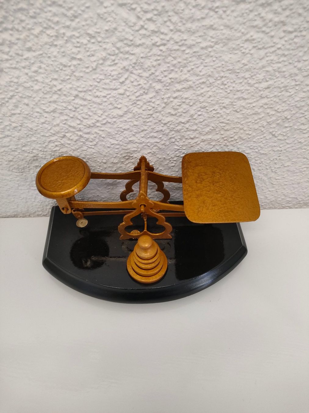 Sonstige Bürotechnik: Wunderschöne Messing Briefwaage goldfarbig – Gebraucht aus Dietikon von Tucumano1981 2