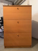 Schuhschrank Holzoptik mit 3 Klappfächer