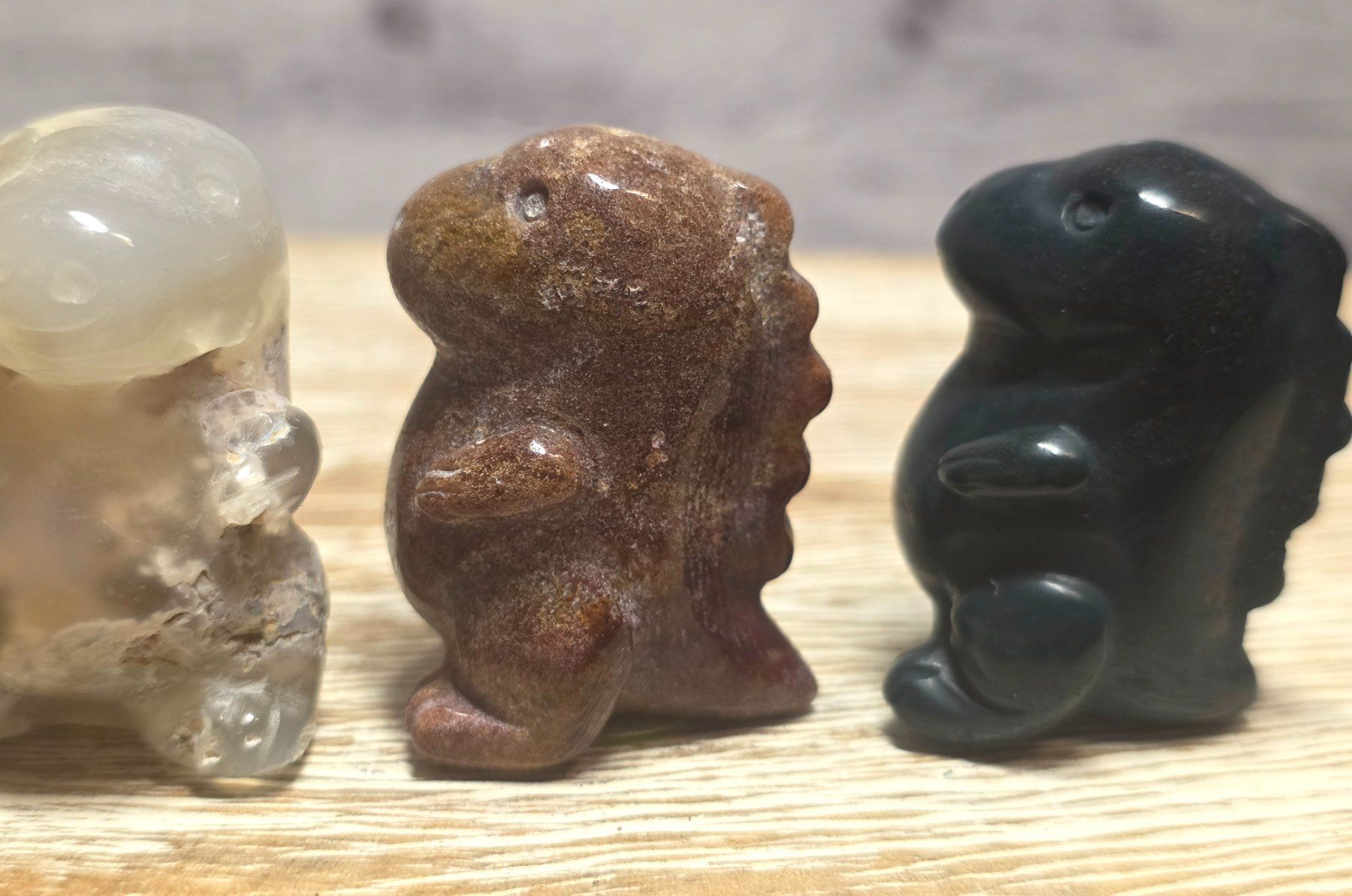 Minerali & Pietre curative: 5 kleine Dinos Set 180g – Nuovo e nell'imballaggio originale da Matzingen venduto da Shay_Crystalz 1
