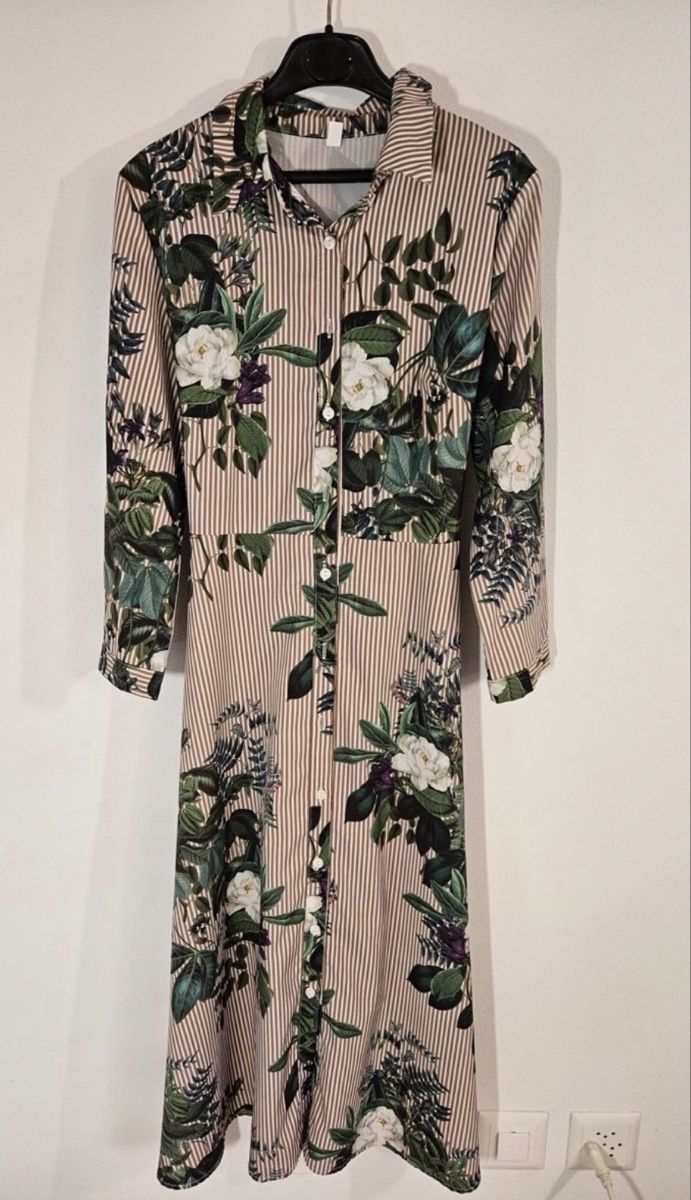 Kleider: Blümchen Hemdkleid, Gr. M, Damen – Neu (gemäss Beschreibung) aus Schaffhausen von Fundperle