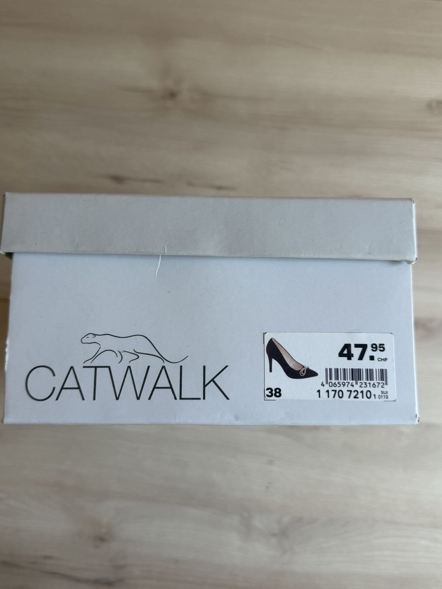 Chaussures femmes: Black high heels size 38  – Neuf (Voir description) à Puplinge par yav_9r9f 5